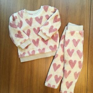 Hanna Andersson cozy top and pant set - brand new! 2t